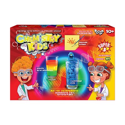 Набор для опытов Danko Toys Chemistry Kids №4 CHK-02-04U