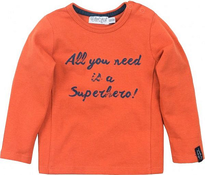 Футболка для мальчиков Dirkje р.80 оранжевый D36621-35 