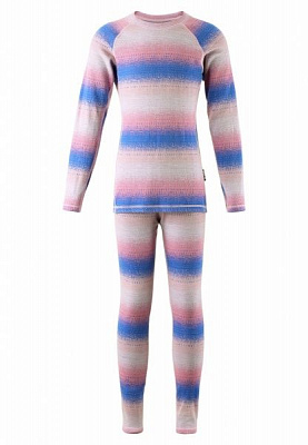 Комплект термобелья Reima Taival 536434-4562 80 розово-синий
