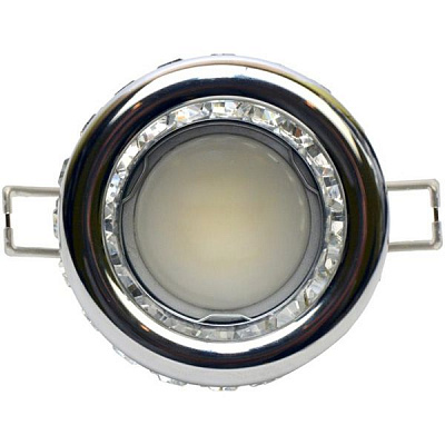 Світильник точковий Светкомплект круглий AG61 CHR/WH GU5.3 хром
