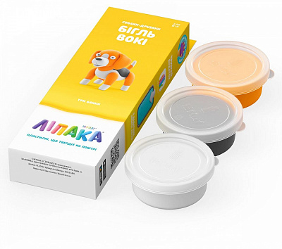 Набір пластиліну Lipaka Собаки-друзяки Бігль Вокі 30152-UA01