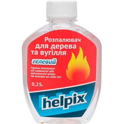 Жидкость Helpix для розжига гель 250 мл
