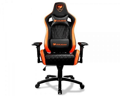 Кресло Cougar геймерское Armor S оранжевый/черный 