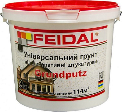 Ґрунтовка адгезійна Feidal Grundputz 8 кг