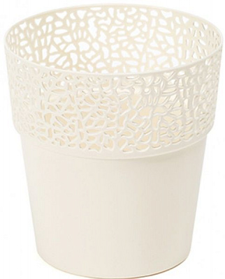 Горщик Lamela Росса 115 круглий кремовий