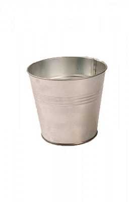 Кашпо декоративное Flor круглый 2л серый 