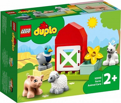 Конструктор LEGO Duplo Догляд за тваринами на фермі 10949