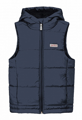 Жилет детский для мальчиков JOIKS р.134 синий JD-37 