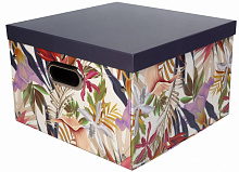 Ящик для зберігання Union CN230620-2 синій Flowers L 250x360x360 мм