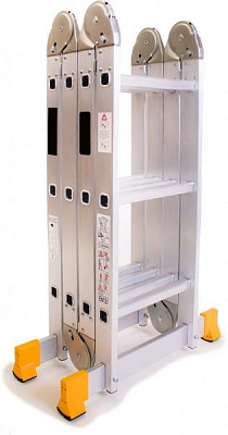 Шарнірна драбина-стрем'янка Burmaster AL-BL-43 4х3