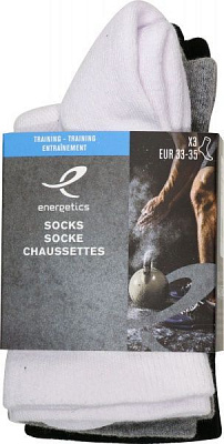Шкарпетки Energetics 289717-901001 білий р.33-35
