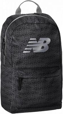 Рюкзак New Balance Opp Core Backpack LAB11101BPT 14 л черно-белый