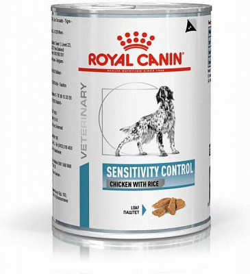 Консерва для усіх порід Royal Canin V.D. SensitivityControl (паштет) з куркою 420 г