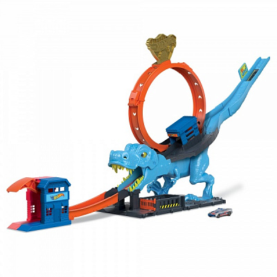 Ігровий набір Hot Wheels Полювання Ті-Рекса HKX42