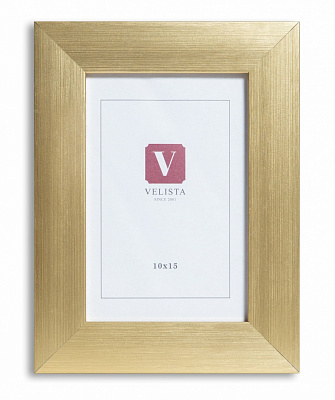 Рамка для фото Velista 30V-6003v 1 фото 10x15 см золотой