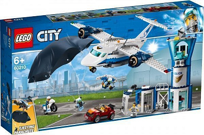 Конструктор LEGO City Воздушная полиция: авиабаза 60210