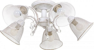 Люстра підвісна Luce 615 5xE14 білий