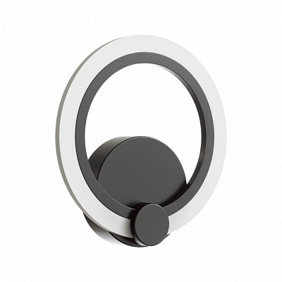 Світильник настінний Hopfen Aquila-1R BK 14 Вт чорний