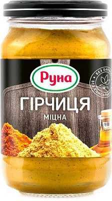 Гірчиця Руна Міцна 210 г