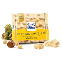 Шоколад Ritter Sport білий з цільними лісовими горіхами (22292104) 