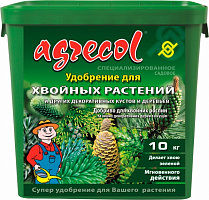 Удобрение минеральное Agrecol для хвойных 14-14-21 10 кг