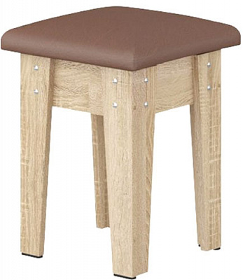 Табурет Пехотин 4 Милорд коричневый / дуб сонома 