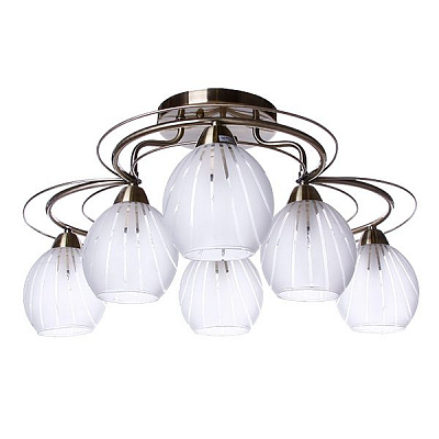 Люстра Victoria Lighting Camomilla PL6 Bronze