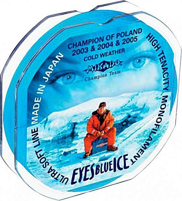 Волосінь Mikado Eyes Blue Ice 25м 0,18мм 4,7кг