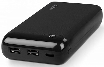 Универсальная мобильная батарея Ttec PowerSlim 20000 m/Ah black (2BB184S) 