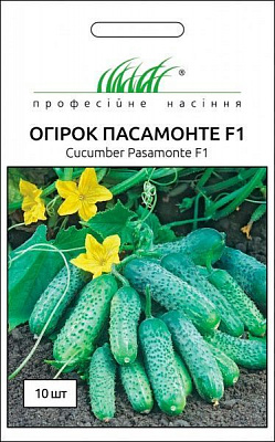 Семена Професійне насіння огурец самоопыляемый Пасамонте F1 10 шт.