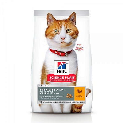 Корм Hill's Science Plan Young Adult Sterilised с курицей 300 г