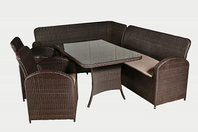 Комплект мебели София коричневый 