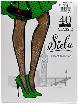 Колготки SIELA CLASSIC 40 den daino р. 3 світло-коричневий