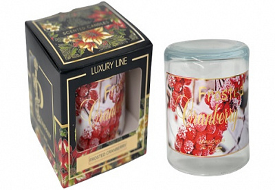 Свеча ароматическая Pako-If Luxury Line (S ) Frosted Cranberry 200 г 