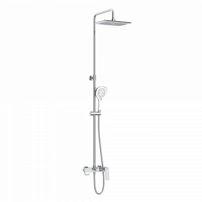 Душевая система Imprese BILA DESNE T-10302SQ со смесителем хром