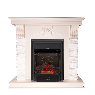 Камінокомплект ASTRA FLAME Міранда + INVER BLACK