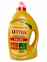 Гель для машинной и ручной стирки Frisk Color Премиальное качество 3,7 л 