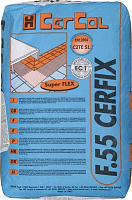 Клей для плитки Cercol F.55 Cerfix 25кг