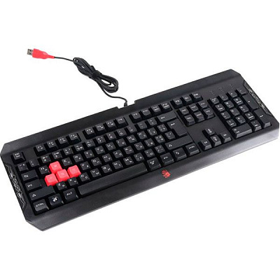 Клавиатура A4Tech (Q100) USB black