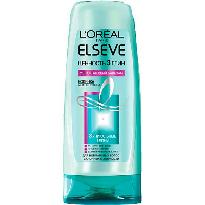 Бальзам L'Oreal Paris Elseve Цінність 3 глин 200 мл