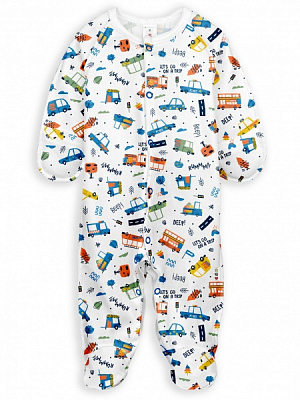 Чоловічок для хлопчика Софія Cars р.50 білий 450350