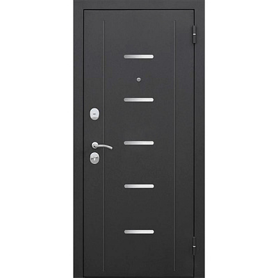 Двері вхідні Tarimus Гарда Муар Царга 2050x960 темний кипарис праві