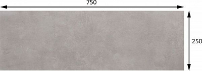 Плитка Allore Group Porto Grey W M 25х75 NR Glossy 1