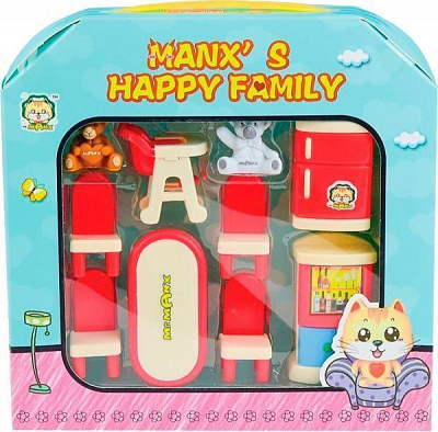 Игровой набор Shantou Мебель 10 предметов в коробке HY-035AE