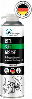 Смазка High Tech Aerosol для рыболовных катушек Reel Soft Grease 50 ml