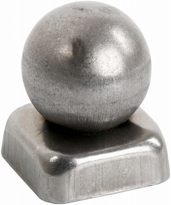 Крышка столбика 40х40 мм с шаром d40 мм