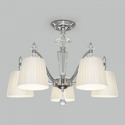 Світильник стельовий Strotskis Diva 5x40 Вт E14 хром 60122/5