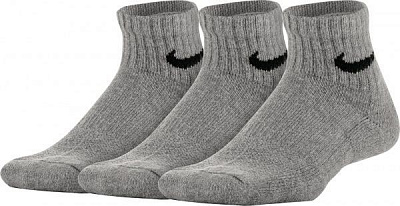 Шкарпетки Nike Y NK EVERYDAY CUSH ANKLE 3PR SX6844-063 сірий р.S