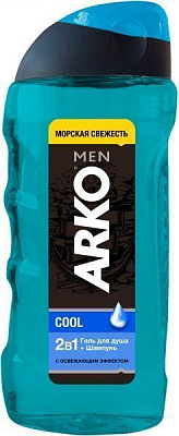 Гель-шампунь Arko MEN Cool 260 мл