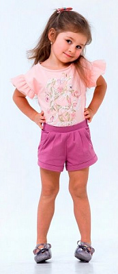 Шорти дитячі Smil 112313 р.128 ліловий